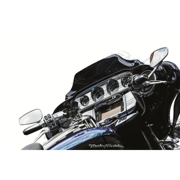 KURYAKYN Tri-Line Priekinio skydelio apdaila Harley Davidson FLHT / FLHTCU / FLHTCUL 1690-1977cc 14-24