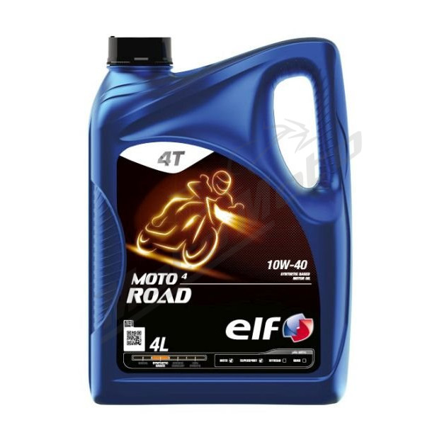 ELF Moto 4 Road 10W-40 SYN Oil 4L