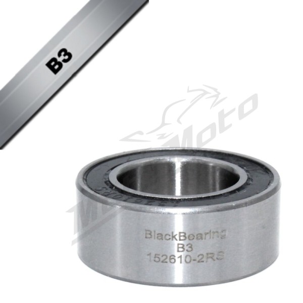 BLACK BEARING B3 Bearing 15x26x10 mm MR152610-2RS