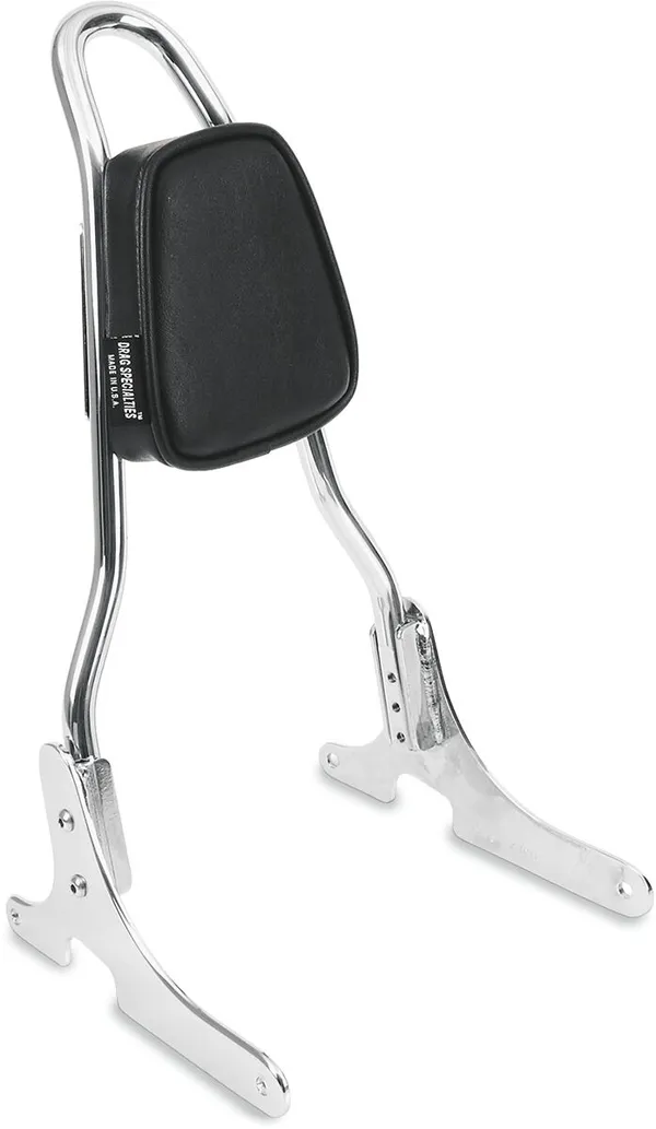 DRAG SPECIALTIES SEATS Tapered Backrest Pad for Round Sissy Bars 14,5 cm