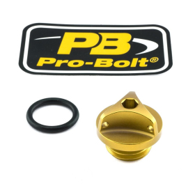 PRO BOLT Alyvos įpylimo dangtelis auksinis BETA / DUCATI / HONDA 50-1262cc 93-26