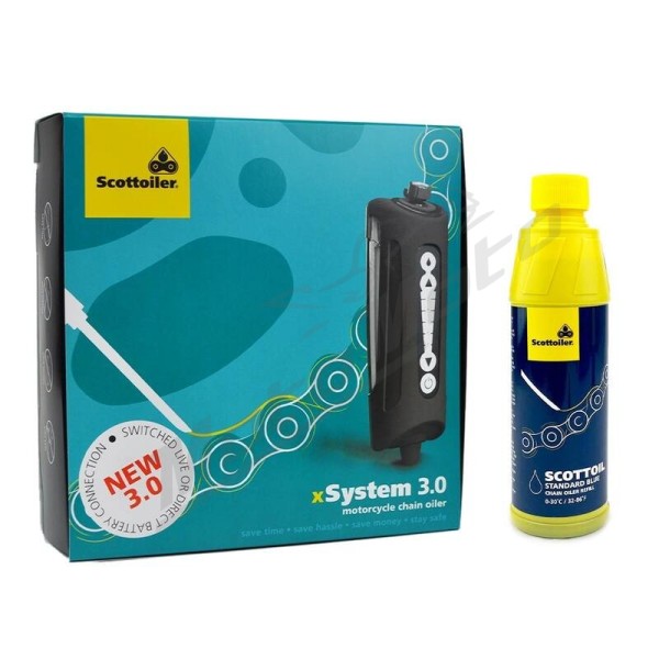 SCOTTOILER XSystem 3.0+250 ml Standard Blue (0-30°C)