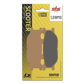 SBS MS Scooter Maxi Sintered Brake Pads Italjet / Yamaha 125-500cc 96-13