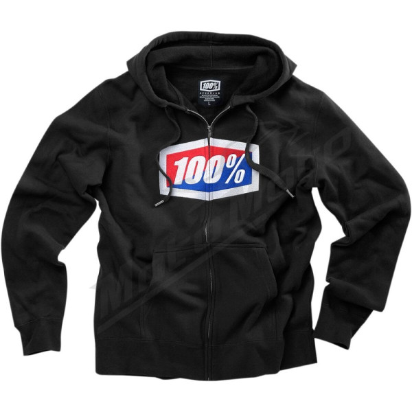 100% Official Fleece Zip-Up Hoodie