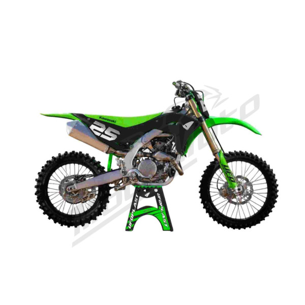 UFO Plastikų komplektas Kawasaki KX 250-450cc 24-26