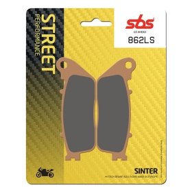 Sbs stabdžių trinkelės 862LS Sintered HONDA