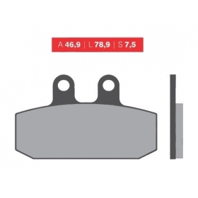 STABDŽIŲ TRINKELĖS NOVASCOOT FT4026 / MCB673 SINTERED