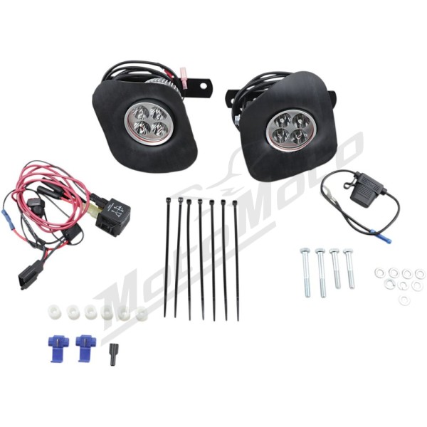 RIVCO PRODUCTS Lower Cowl LED Driving Lights Honda GL 1800 01-17