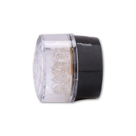 SHIN YO Insert LED Mini Taillight Bullet, Round, Transparent Glass