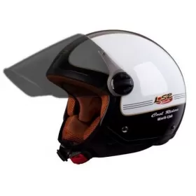 SALE! OPEN FACE HELMET LS2 OF560 Travis with tinted visor L