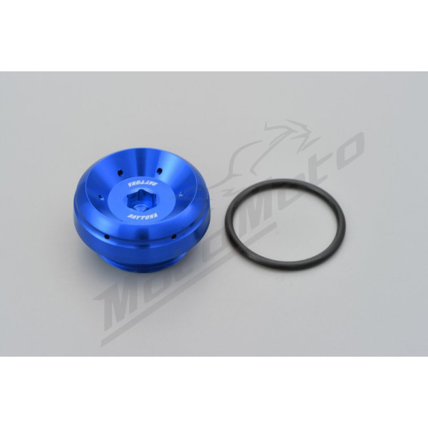 DAYTONA Bullet Oil Filler Cap Blue M30xP1.5