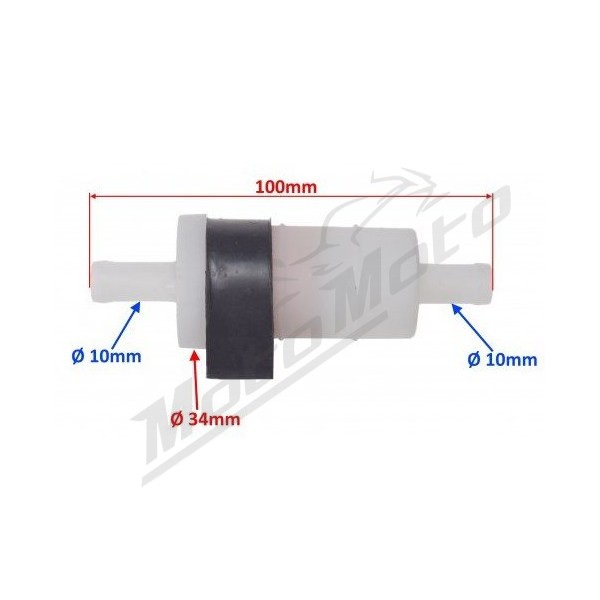 Universal fuell filter 10mm