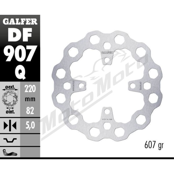 GALFER Cubiq Brake Rotor Triumph DAYTONA / MOTO2 / SPEED / STREET 660-1200cc 12-24