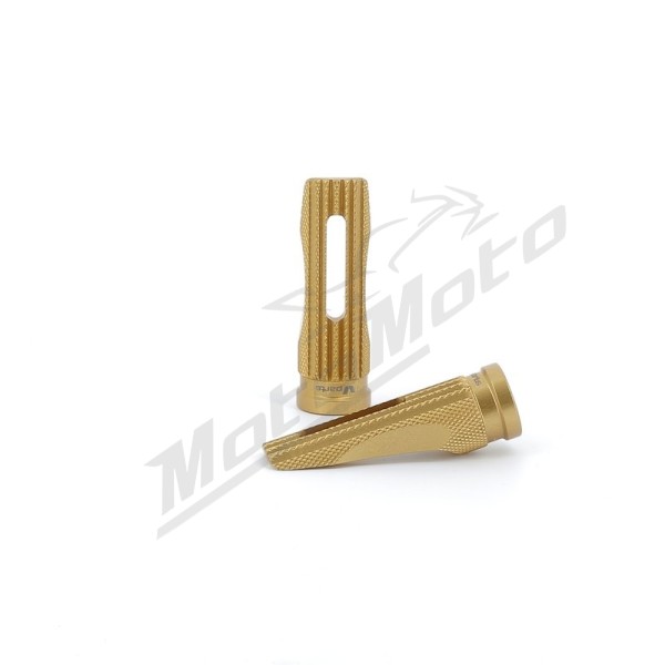 V PARTS Pro 2 Foot Pegs Gold