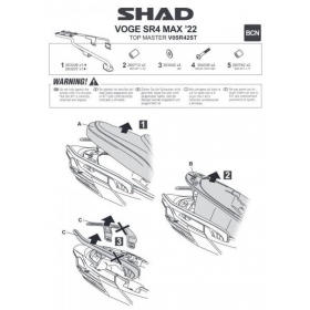 Šoninių daiktadėžių laikikliai SHAD VOGE SR4 MAX 2022-2023