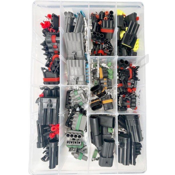 RICK'S MOTORSPORT ELECTRIC Universal Connector Kit 12-16mm