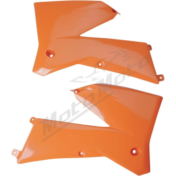 UFO Radiator Covers KTM EXC / EXC-G / EXC-F / SX / SX-F 125-525cc 05-07 Orange