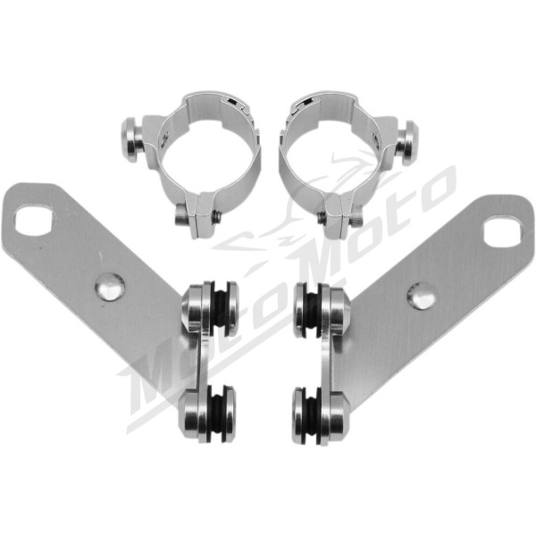 MEMPHIS SHADES METRIC Custom Lower Deflector Mount Kit Harley Davidson / Honda / Kawasaki / Suzuki 50-2000 72-25