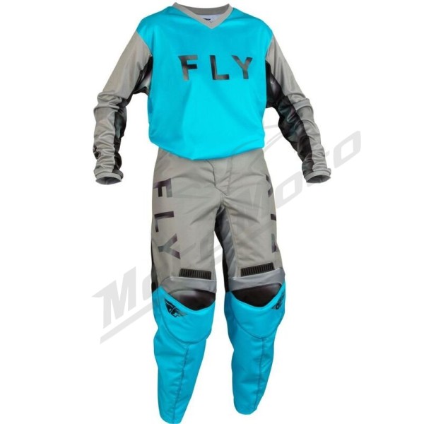 FLY RACING Womens F-16 Pants Sky Blue/Light Grey