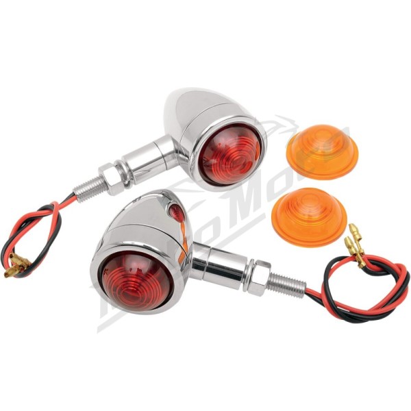 DRAG SPECIALTIES Custom Bullet Marker Lights 63,5mm