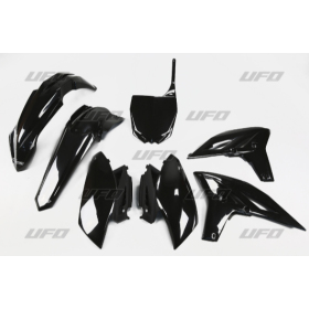 Ufo plastic set YAMAHA YZF 250 11-13 Black