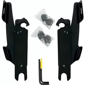 MEMPHIS SHADES HD Fats/Slim Windshield  Trigger-Lock Complete Mount Kit Harley Davidson FLS / FLST / FLSTC / FLSTF / FLSTFB / FLSTN / FLSTS 1340-1690 86-17