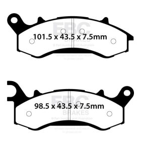 EBC FA Series Organic Brake Pads FA761 MUTT 125 19-22