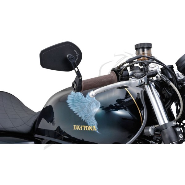 Universal Bar End Mirror DAYTONA D-MIRROR-15 VF1 1pc