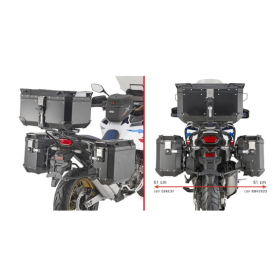 KAPPA Monokey Cam Side Case Holder Honda CRF 1100L 20-25