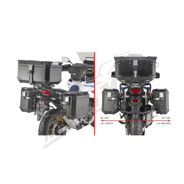 KAPPA Monokey Cam Side Case Holder Honda CRF 1100L 20-25