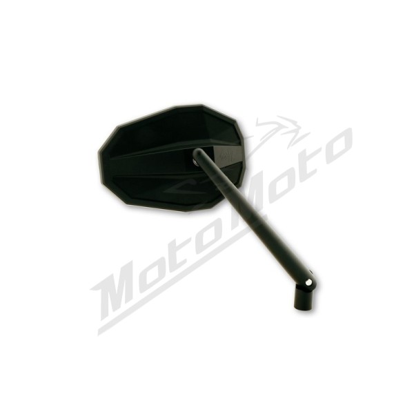 HIGHSIDER smart Handlebar Mirror Straight Black (1pc)  Aprilia / BMW / Ducati / Honda / Husqvarna / Kawasaki / KTM / Moto Guzzi / Suzuki / Triumph / Yamaha 85-1290cc 17-24