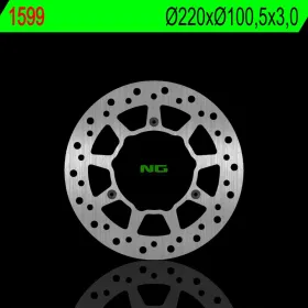 NG Front Floating Brake Disc 220X100.5X3.0mm Harley-Davidson Dyna / Road King 1200-1868cc 08-21