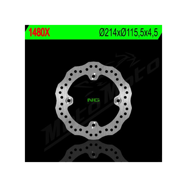 NG Front Brake Disc 214X115,5X4,5mm Can-Am Commander / Maverick / Outlander 500-1000cc 10-19