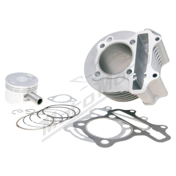 101 OCTANE Cylinder Kit Ø57.4 mm GY6 152QMI / 157QMJ Adly / Beeline / MZ / Rex / Sym 125/150 96-18