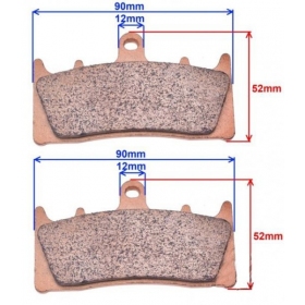 Brake pads MAXTUNED FA188 / MCB682