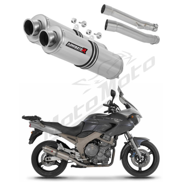 Dominator Exhaust Silencer Muffler ST + dB killer Yamaha TDM 900 02-13