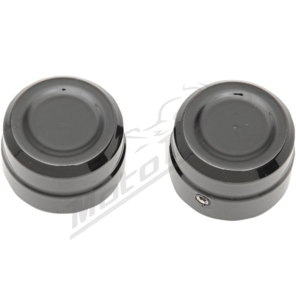 DRAG SPECIALTIES Billet Axle Caps Harley Davidson XL / XR 883-1200cc 08-22