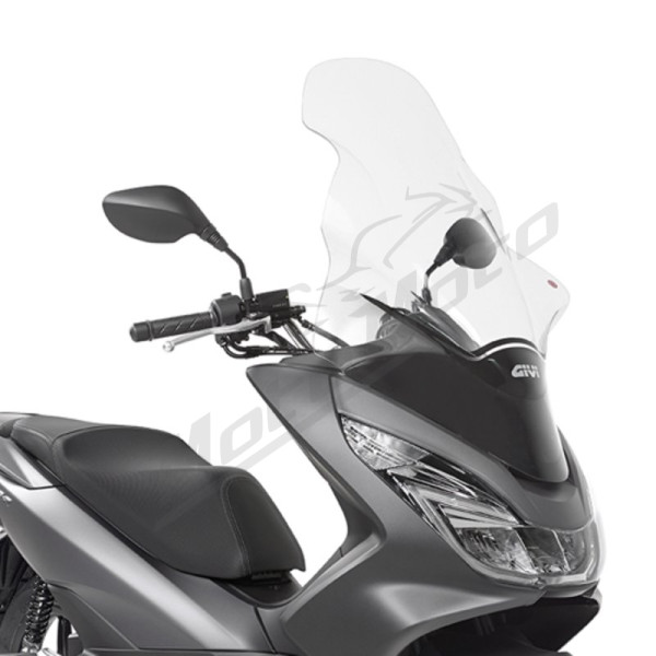 Givi priekinis stiklas, Skaidrus 81,5x55cm HONDA PCX 125-150cc 14-18