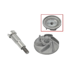 Bronco Waterpump shaft with impeller ​​​​​​​HONDA TRX 450cc 2004-2014