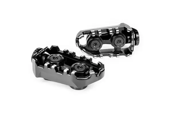 GILLES Tech-x Enduro Racing Driver's footpegs Kawasaki KLR 650 03-25