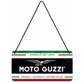 Metal tin sign MOTO GUZZI ITALIAN MOTORCYCLES 10x20