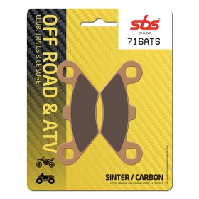 Sbs stabdžių trinkelės 716ATS Sintered Atv POLARIS