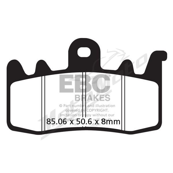 EBC FA Organic Brake Pads FA630