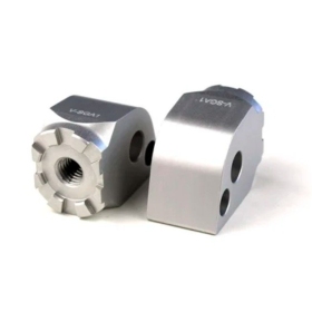 MFW Vario Footpeg Adapters Moto Guzzi V11 1100 00-06