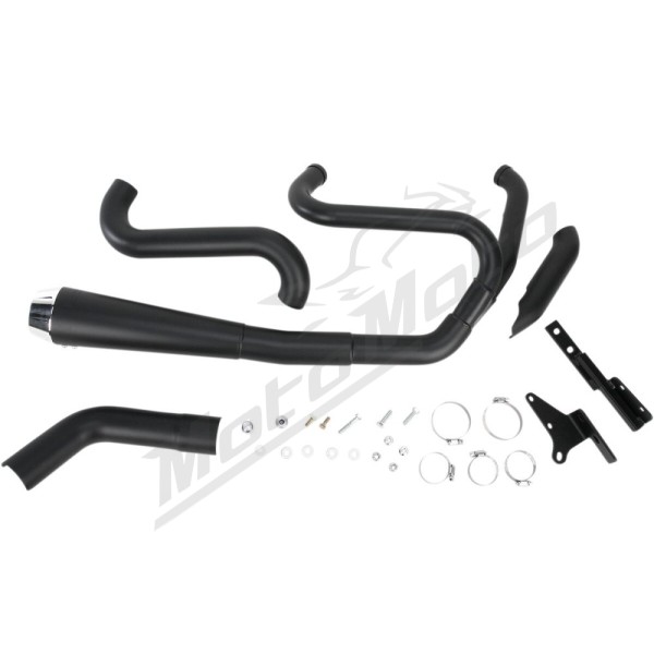 BASSANI XHAUST Road Rage 2:1 Exhaust System Harley Davidson 1340-1690cc 1991-2017
