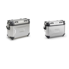 KAPPA Monokey Cam Side aluminum silver storage boxes 48L
