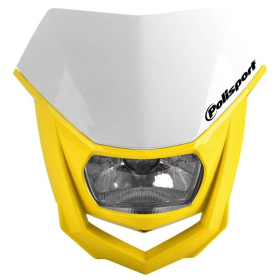 Polisport promotion halo model headlamp (halogen bulb) color white/yellow
