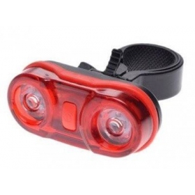 REAR LIGHT LEOSHI 2 LED 2 FUNCTIONS