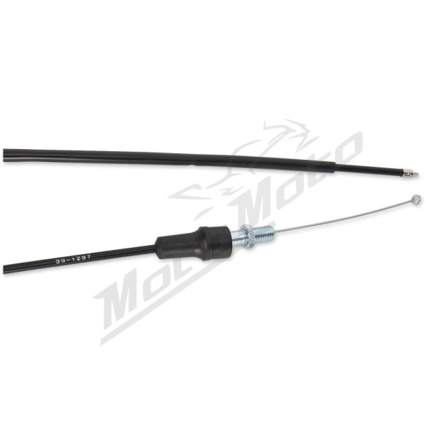 MOOSE OFFROAD Black Vinyl Throttle Cable Honda CR / XL / XR 1125-250cc 81-89