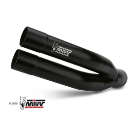 MIVV Double Gun Silencer Yamaha MT-03 320cc 16-25